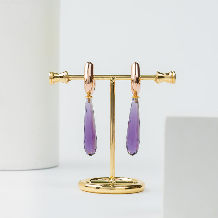 Amethyst Teardrops
