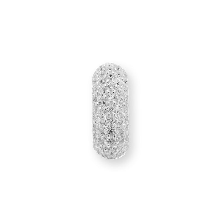 Silver Pavé Pendant