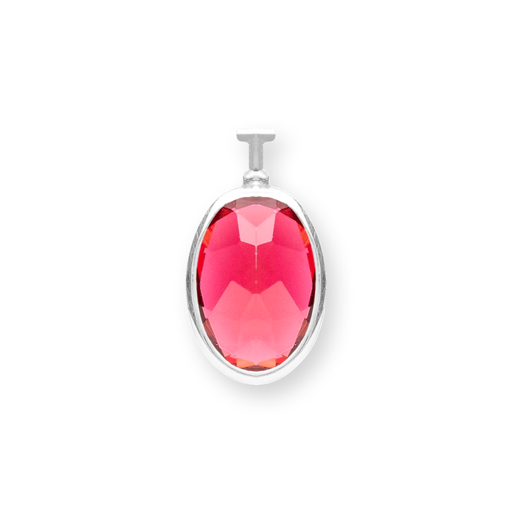 Rose Red Ovals