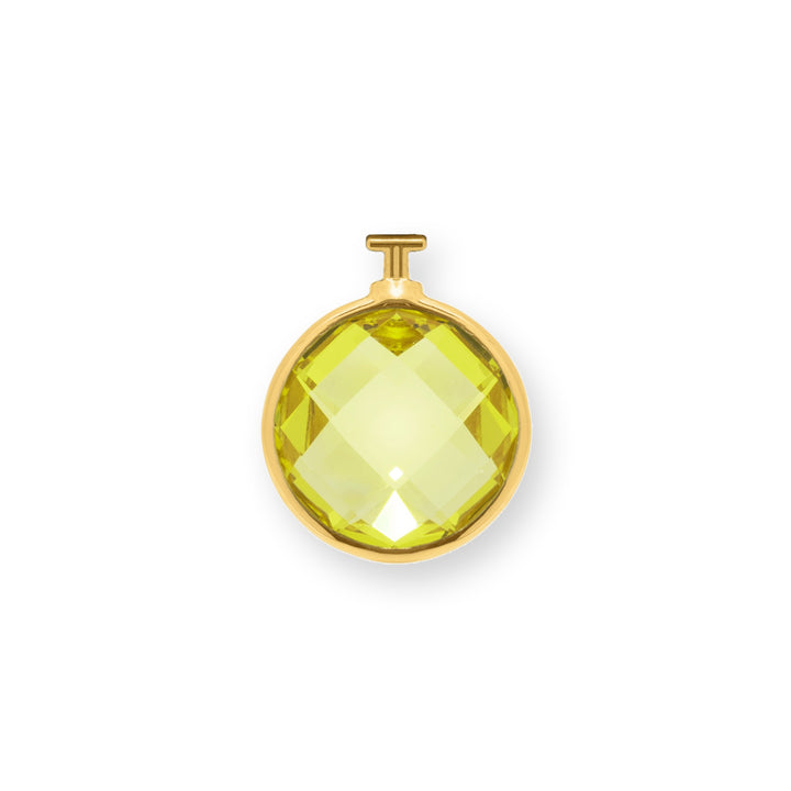 Citrine Round Cushions