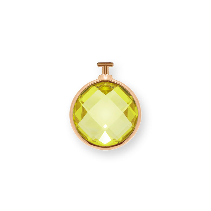 Citrine Round Cushions