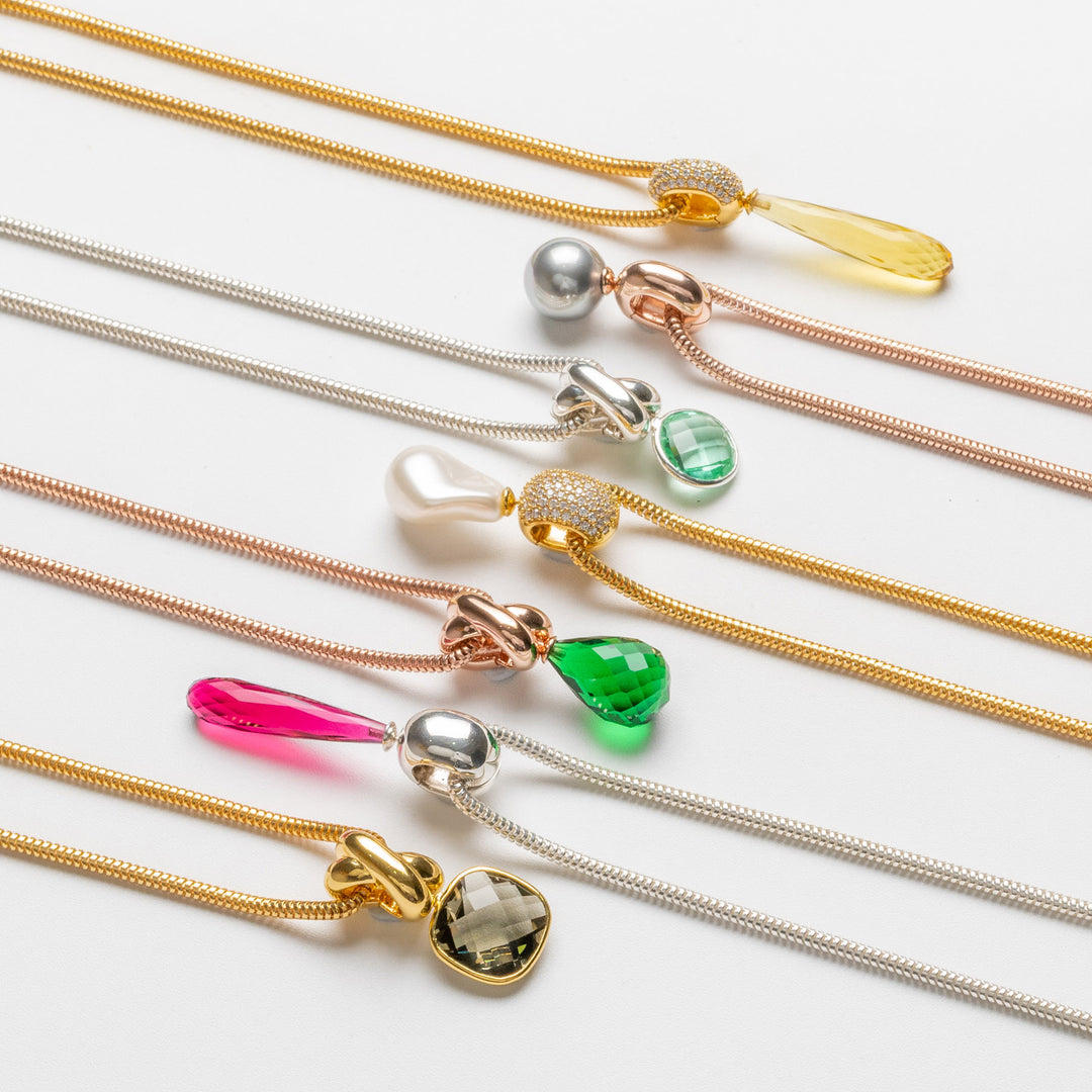 Gold Pavé Pendant