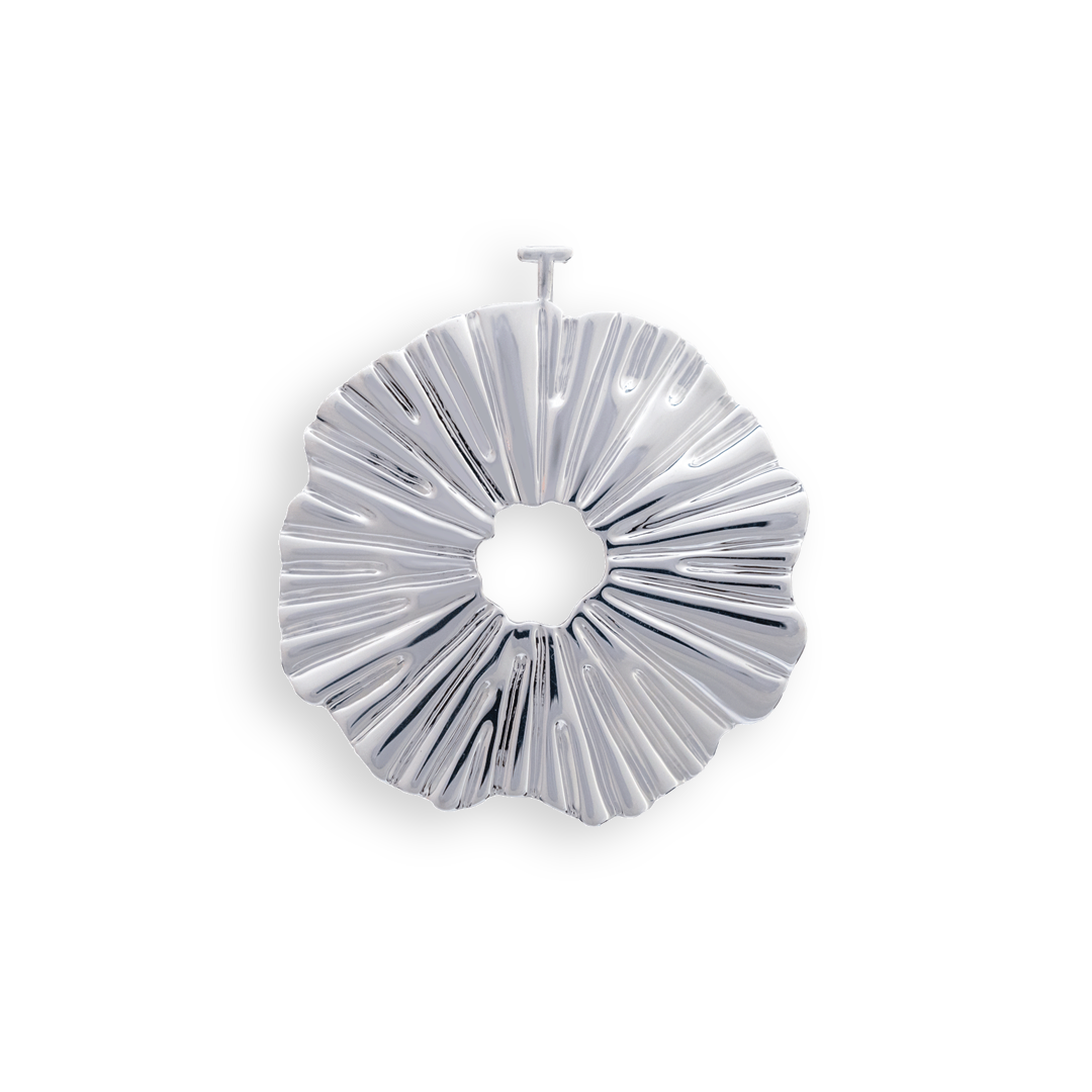 Silver Sunburst Pendant