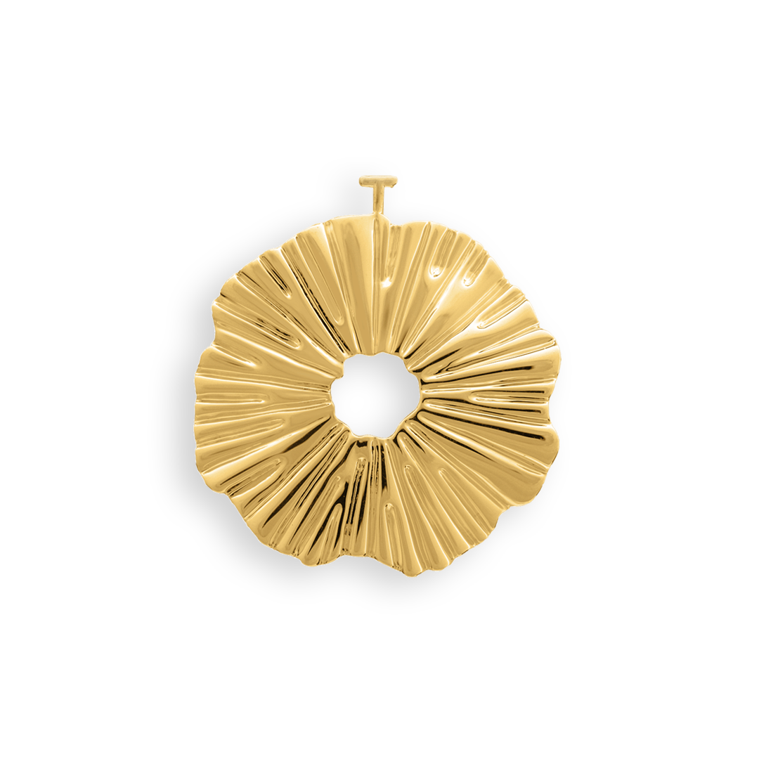 Gold Sunburst Pendant