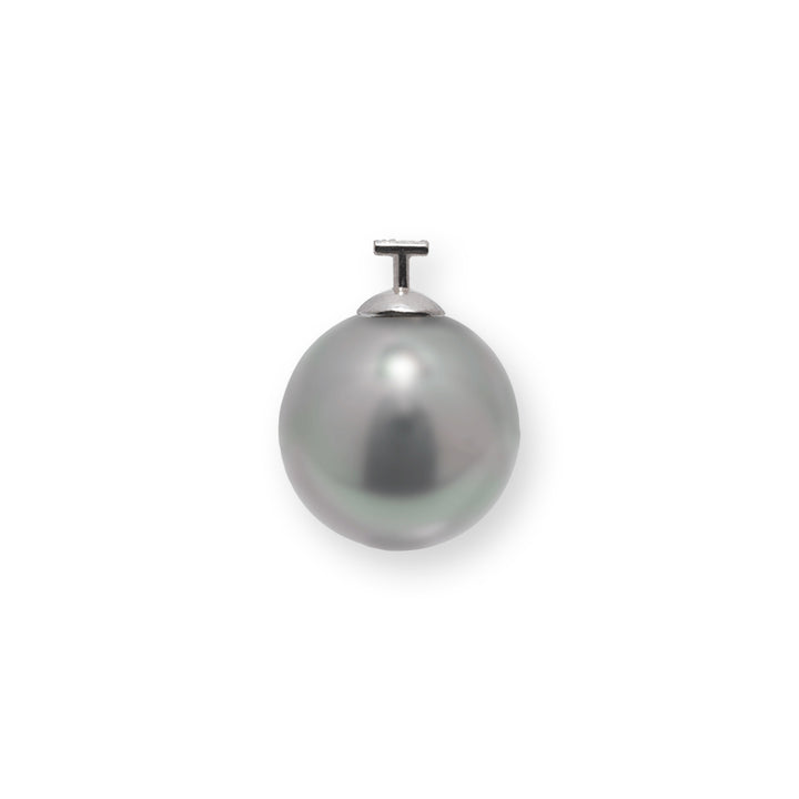 Grey Round Pearls