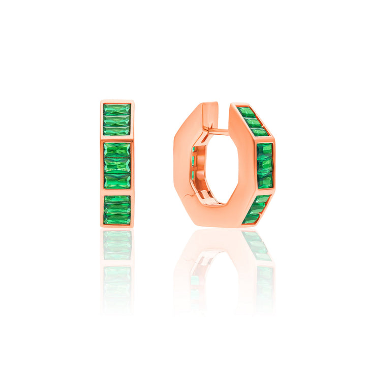 Rose Gold Emerald Jemz